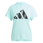 Camiseta adidas Run It Brand Love - Feminina VERDE