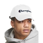 Boné Aba Curva Champion Script - Strapback - Adulto BRANCO