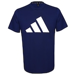 Camiseta adidas Tr Es Fr Logo T - Masculina AZUL ESC/BRANCO