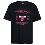 Camiseta New Era Nba Chicago Bulls All Building - Masculina PRETO