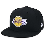 Boné Aba Reta New Era 59Fifty Fitted Nba Los Angeles Lakers Core - Fechado - Masculino PRETO