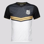 Camiseta do Santos Braziline Study - Infantil PRETO