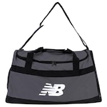 Mala New Balance Team Duffel Bag CINZA/PRETO