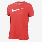 Camiseta Nike Dri-Fit Swoosh - Feminina ROSA