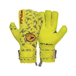 Luvas de Goleiro Poker Profissional Champion 7 Extended - Adulto AMARELO