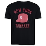 Camiseta New Era Mlb New York Yankees All Building - Masculina PRETO