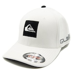 Boné Aba Curva Quiksilver Emb Square - Fechado - Adulto BRANCO