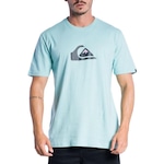 Camiseta Quiksilver Comp Logo Colors - Masculina AZUL CLARO