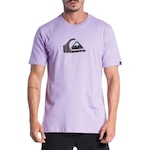 Camiseta Quiksilver Comp Logo Colors - Masculina Lilas