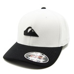 Boné Aba Curva Quiksilver Plate Bicolor Big - Fechado - Adulto BRANCO