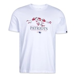 Camiseta New Era NFL New England Patriots Freestyle - Masculina BRANCO