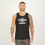 Camiseta Regata Umbro Essential Diamond - Masculina PRETO