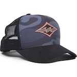 Boné Aba Curva Billabong Norfolk Trucker - Snapback - Adulto PRETO