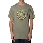 Camiseta Element Wooden Tree Logo Sm24 - Masculina VERDE ESCURO