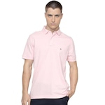 Camisa Polo Tommy Hilfiger 1985 Regular - Masculina ROSA