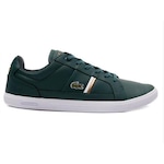 Tênis Lacoste Europa LCR BRZ Masculino VERDE/BRANCO