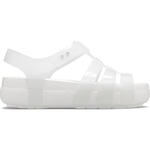 Sandália Crocs Splash Glossy Fisherman - Feminino BRANCO