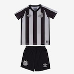 Uniforme do Santos II 2022 Oficial Umbro - Infantil PRETO