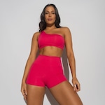 Top Fitness sem Bojo Honey Be Assimétrico Sports - Feminino ROXO