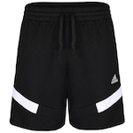 Bermuda adidas Colorblock 7 - Masculina PRETO/BRANCO