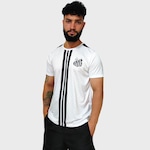 Camisa do Santos Epoch Símbolo Brazline - Masculina PRETO/BRANCO