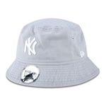 Chapéu Bucket New Era New York Yankees Q421 - Adulto CINZA