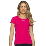 Camiseta Run More Essencial - Feminina ROSA ESCURO