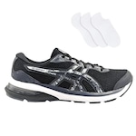 Tênis Asics Gel-Nagoya 5 + 3 Pares de Meias - Masculino PRETO