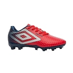 Chuteira de Campo Umbro Warskin - Masculina VERMELHO