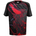 Camisa de Goleiro Poker Sublimax Hightech - Masculina VERMELHO