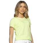 Camiseta Run More Relax - Feminina VERDE CLARO