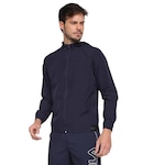 Jaqueta Corta Vento com Capuz Fila Sport - Masculina AZUL ESCURO