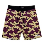 Bermuda Boardshort Tactel Oakley Camo Printed - Masculina ROXO