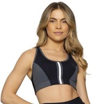 Top Fitness com Bojo Run More Powerful - Feminino PRETO