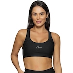 Top Fitness com Bojo Run More Nadador - Feminino PRETO