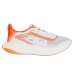 TENIS PF FILA FLOAT MAXXI LIGHT MASCULIN BRANCO/LARANJA