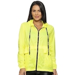 Jaqueta Corta Vento com Capuz Run More Soft Utility - Feminina Amarelo Fluor