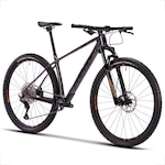 Bicicleta Mtb Sense Carbon Impact Pro 2023 Shimano Deore 12V Cinza/Marrom