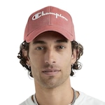 Boné Aba Curva Champion Twill Hat Script Logo - Strapback - Adulto ROSA