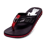 Chinelo Kenner Kivah Gabigol Hog - Masculino PRETO/VERMELHO