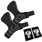 Luvas para Academia Skyhill Hand Grip Cf Cross Training Skyhill + Munhequeira - Adulto PRETO