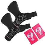 Luvas para Academia Skyhill Hand Grip Cf Cross Training Skyhill + Munhequeira - Adulto ROSA