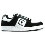 Tênis Qix Skate 90´S - Masculino PRETO/BRANCO