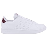 Tênis adidas Advantage Base - Masculino BRANCO/VINHO