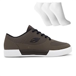 Tênis Mormaii Urban Pulse + 3 Pares de Meias - Masculino MARROM