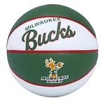 Bola de Basquete Wilson Nba Milwaukee Bucks Team Retro Mini Nao Se Aplica