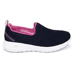 Tênis Skechers Slip On Go Walk Joy - Feminino AZUL ESC/ROSA