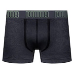 Cueca Boxer Puma sem Costura - Masculina CINZA