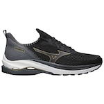 Tênis Mizuno Wave Zest - Masculino PRETO/CINZA