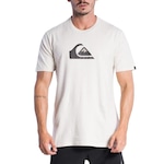 Camiseta Quiksilver Logo Colors - Masculina BRANCO